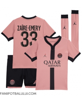 Paris Saint-Germain Warren Zaire-Emery #33 Echipament de Fotbal Replică 2024-25 Copii Treilea (+ Șorturi)